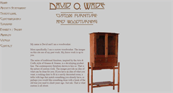 Desktop Screenshot of davidowade.com